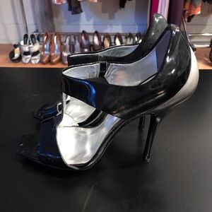 Fab ombré t-strap heel.